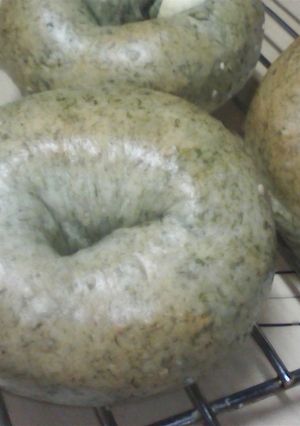 青海苔ごまチーズベーグル-レシピのメイン写真