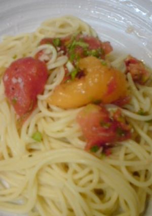 トマトだけ！？の冷たいパスタ-レシピのメイン写真