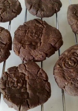 米粉でキャロブクッキー☆卵不使用-レシピのメイン写真