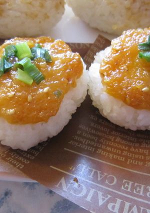 ねぎ生姜味噌おにぎり-レシピのメイン写真