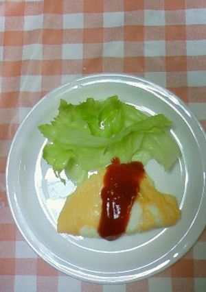 レンジで簡単♪とろりんチーズオムレツ★-レシピのメイン写真
