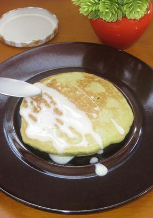 幸せの♪練乳抹茶パンケーキ♪-レシピのメイン写真