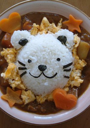 ライオン君のデコカレー♪-レシピのメイン写真