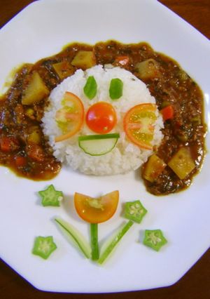 アンパンマンのドライカレー-レシピのメイン写真