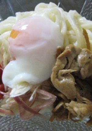 ”温玉が決め手”冷たいうどん-レシピのメイン写真