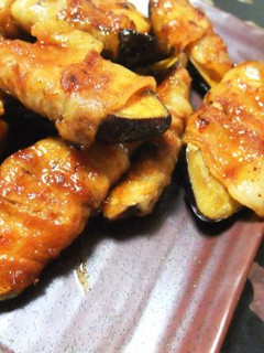 茄子の豚バラ巻き-レシピのメイン写真