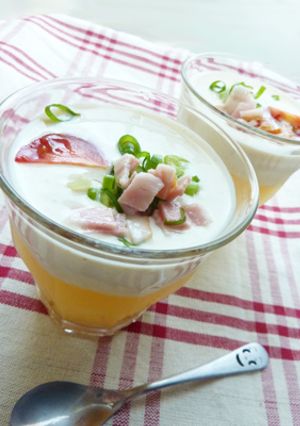 ごま豆腐クリームのコンソメジュレ-レシピのメイン写真