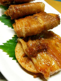 簡単♪サックサクれんこんの豚肉巻き-レシピのメイン写真