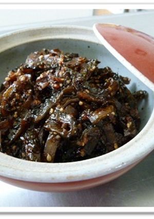 バルサミコ酢と黒糖で作る・・ゴーヤの佃煮-レシピのメイン写真