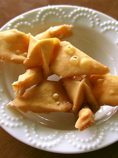 *ワンタンの皮で折り鶴揚げ*-レシピのメイン写真