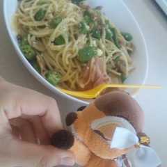 オクラとベーコンきのこのパスタ-レシピのメイン写真