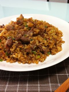 スタミナ焼き肉炒飯!!-レシピのメイン写真