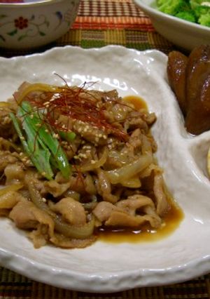 豚肉の南蛮焼き-レシピのメイン写真