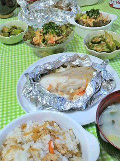 ちゃんちゃん焼き味でお魚の味噌ホイル焼き-レシピのメイン写真
