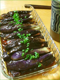 なすの酢っぱ煮浸し-レシピのメイン写真