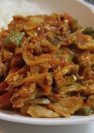 揉んで炒めるだけ15分でできる簡単カレー-レシピのメイン写真
