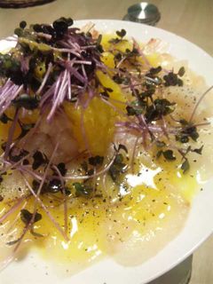 鯛とオレンジのカルパッチョ☆-レシピのメイン写真