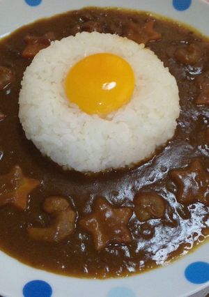 ☆星降る街のお月見カレー☆-レシピのメイン写真