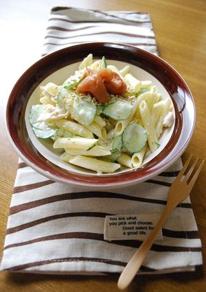ゆず胡椒風味のササミペンネサラダ-レシピのメイン写真