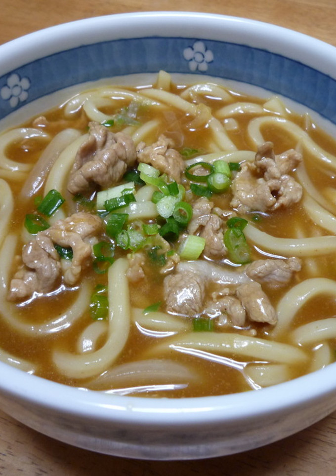下宿生応援レシピ！和風カレーうどん☆-レシピのメイン写真