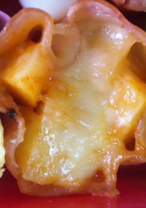 ハムカップ入りポテトチーズ焼き-レシピのメイン写真