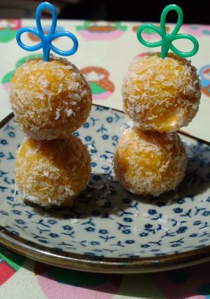 かぼココボール♡お弁当やおやつに♡-レシピのメイン写真