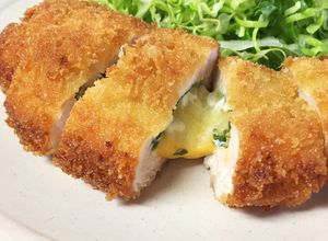 チーズチキンかつ チーズ流れず裏技コツ有-レシピのメイン写真