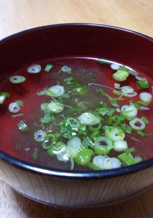 下宿生応援レシピ！とろろ昆布のお吸い物☆-レシピのメイン写真