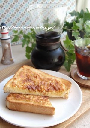 楽チン美味！アーモンドトースト♪-レシピのメイン写真