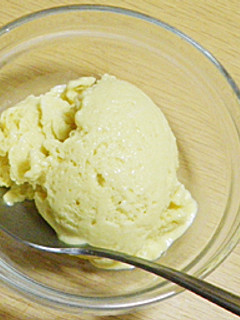 夏のおやつ♪材料2つでアイスクリーム-レシピのメイン写真