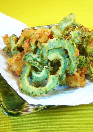 ゴーヤとチーズのかき揚げ☆-レシピのメイン写真