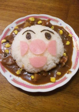 子供が喜ぶ！！アンパンマンカレー＊-レシピのメイン写真