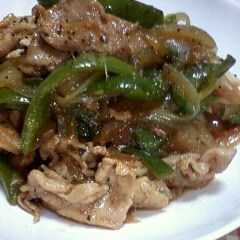 รูปของ 簡単!豚肉のうま辛スパイシー炒め