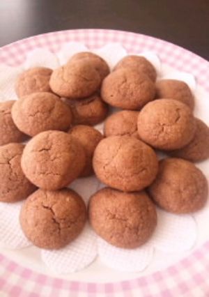 さくっふわぁチョコクッキー-レシピのメイン写真