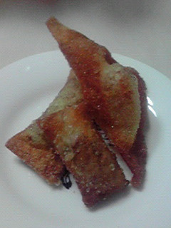 ワンタン皮の納豆揚げ-レシピのメイン写真
