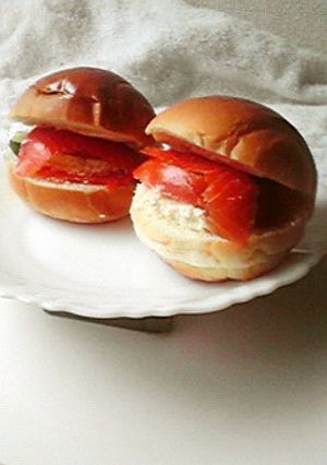 ｽﾓｰｸｻｰﾓﾝとｸﾘｰﾑﾁｰｽﾞ-レシピのメイン写真