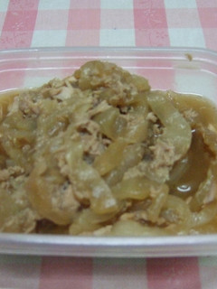 夕顔とシーチキンの炒め煮-レシピのメイン写真