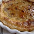 なめらか☆バナナカラメル焼きプリンパイ