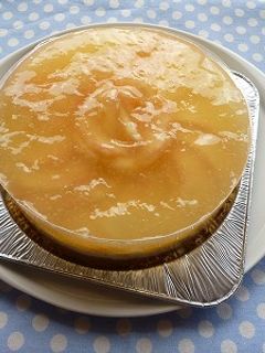 カルピスムースと桃のケーキ-レシピのメイン写真