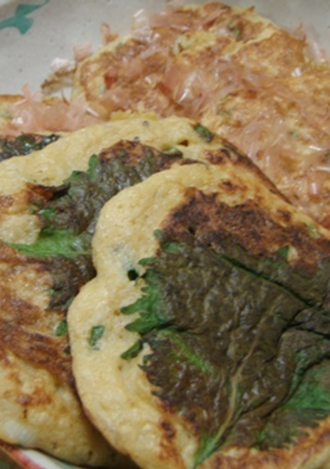 大和芋のお好み焼き風（小麦粉不使用）-レシピのメイン写真