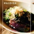 ナスとししとうの簡単レンジ揚げ浸し