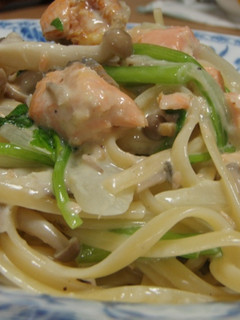鮭のクリームパスタ-レシピのメイン写真