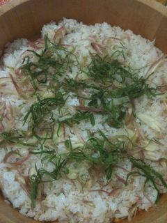 大葉と茗荷のちらし寿司-レシピのメイン写真
