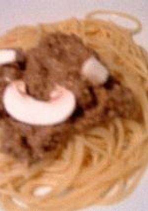 笑う！きのこのスパゲティー-レシピのメイン写真