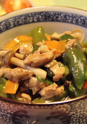 ししとうde中華丼-レシピのメイン写真