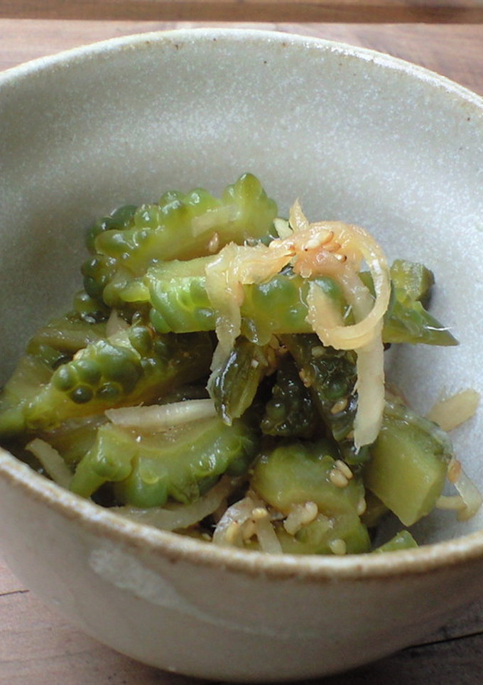 ゴーヤの中華風酢の物-レシピのメイン写真