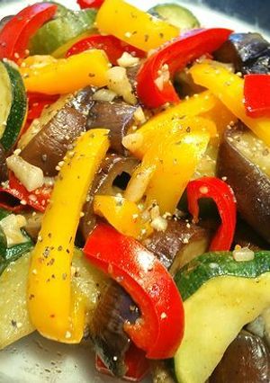 旨み凝縮♪夏野菜のイタリアンソテー-レシピのメイン写真