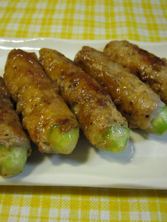 *オクラの豚肉巻き巻き~ウマいタレ焼き*-レシピのメイン写真