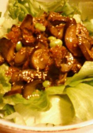 なすと枝豆の炒めサラダ-レシピのメイン写真