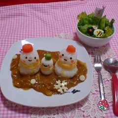 親子でほかほかカレーライス☆-レシピのメイン写真
